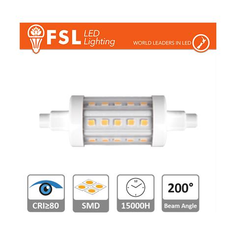 5,5w 2700k 600lm >200 25*78mm Cri80 - Foto 1